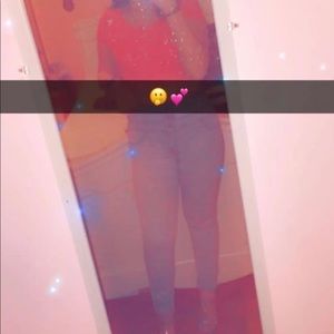 Frenchi Pink Crop Top (lace)